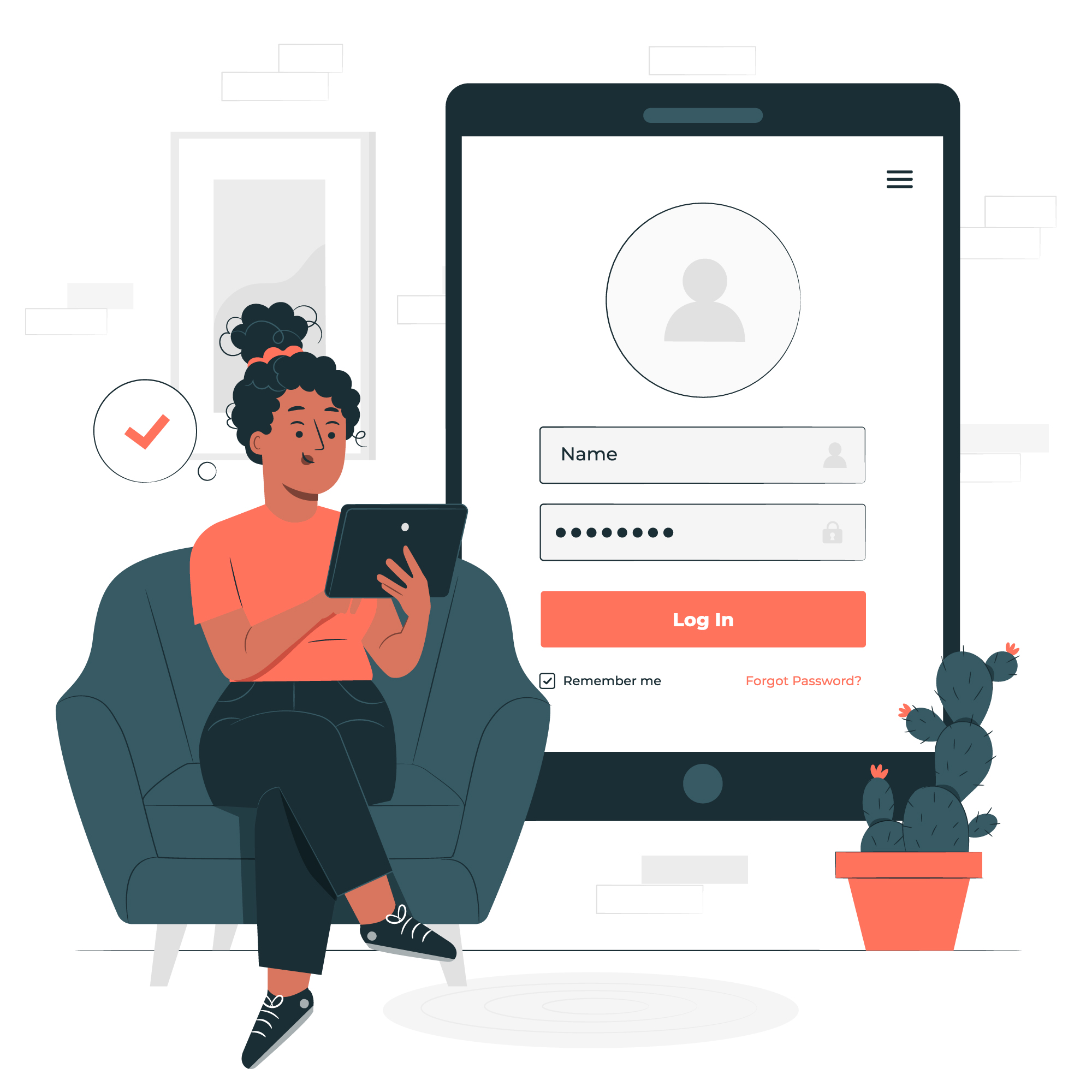 Login Illustration